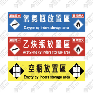 氧氣乙炔放置設計 B 款
