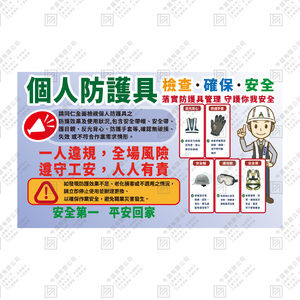 個人防護具 檢查 確保 安全